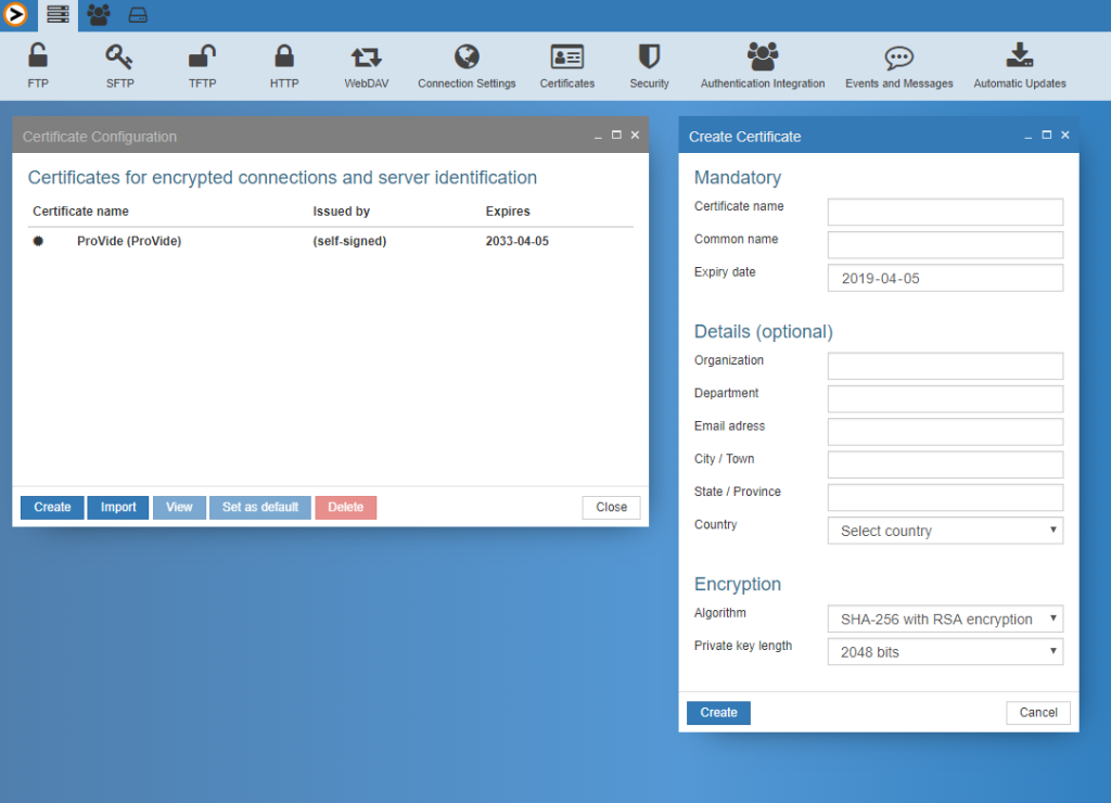 ssl-tls-support-provide